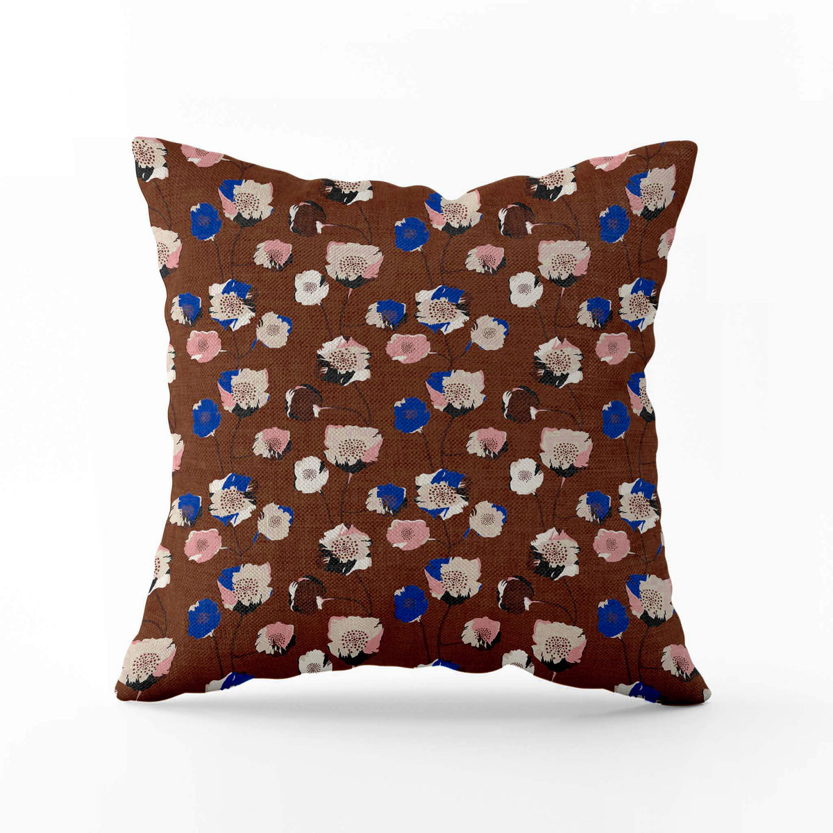 Waterpaint Floral Pillow
